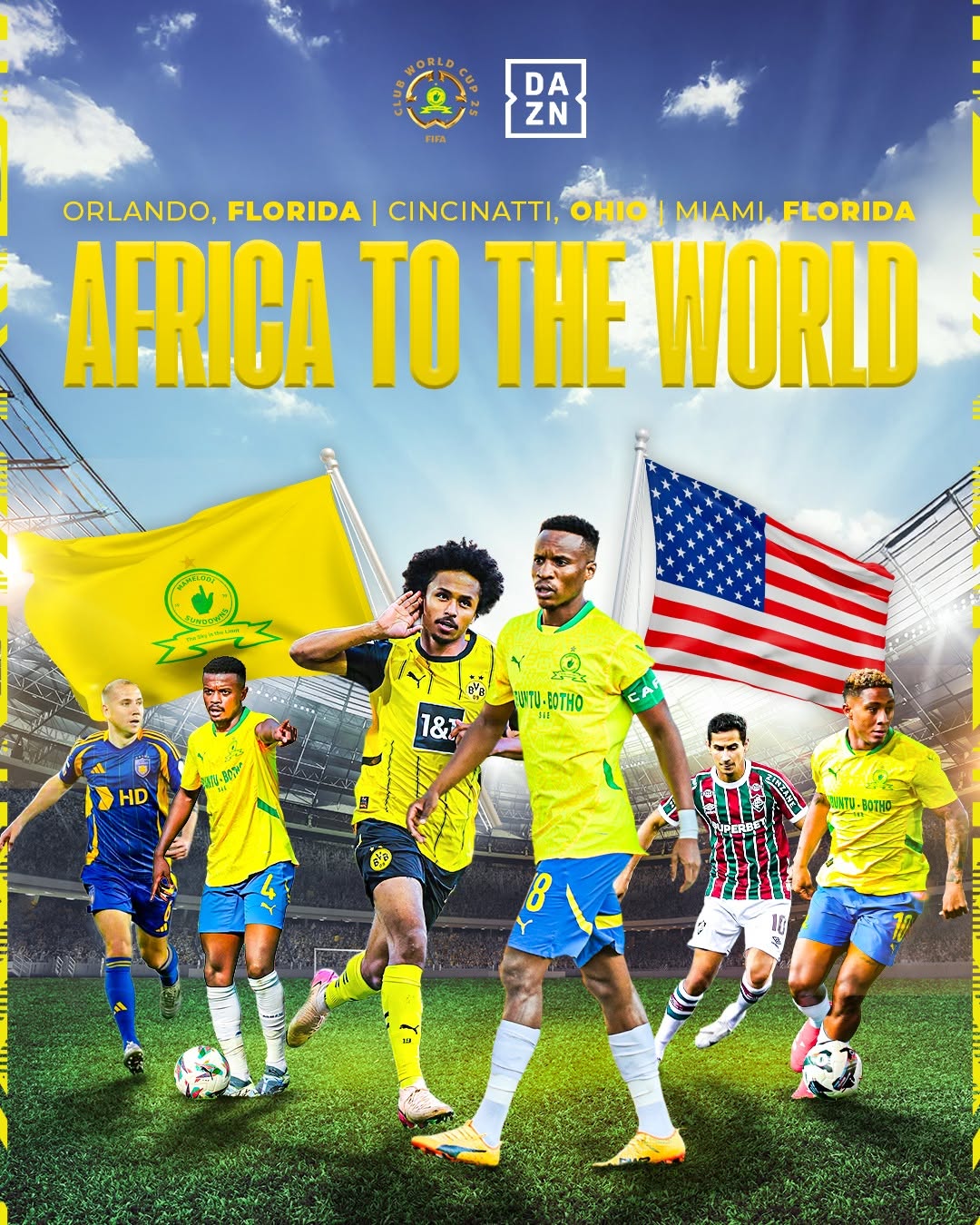 Masandawana Meets the Global Stage: Mamelodi Sundowns FC x KidSuper at FIFA Club World Cup 2025