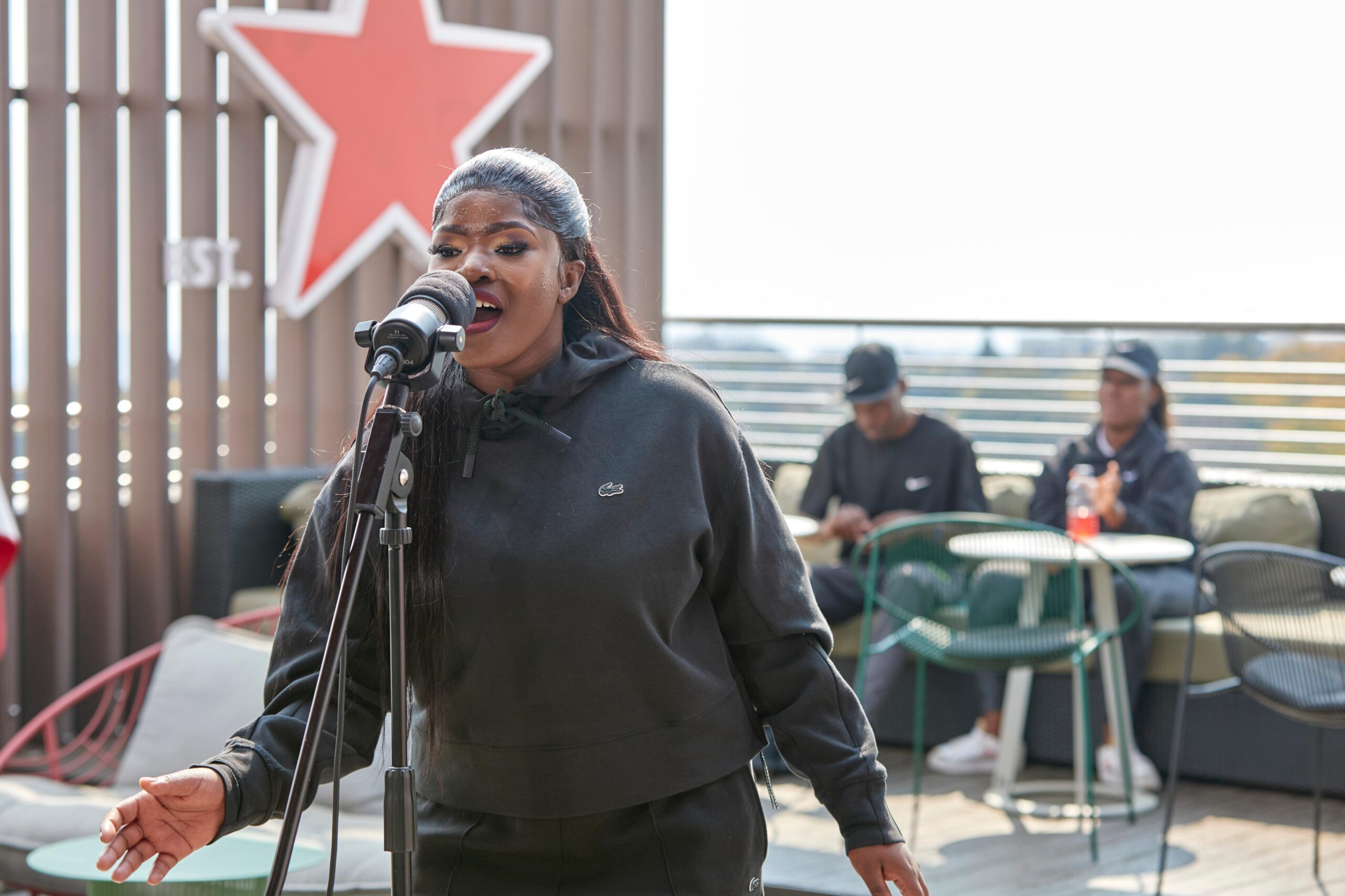 A Groundbreaking Moment: Groove Cartel Welcomes Kharishma, Lekompo’s First on Stage